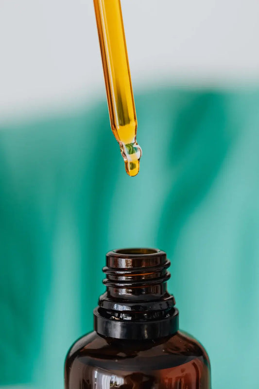 Face oil dropper