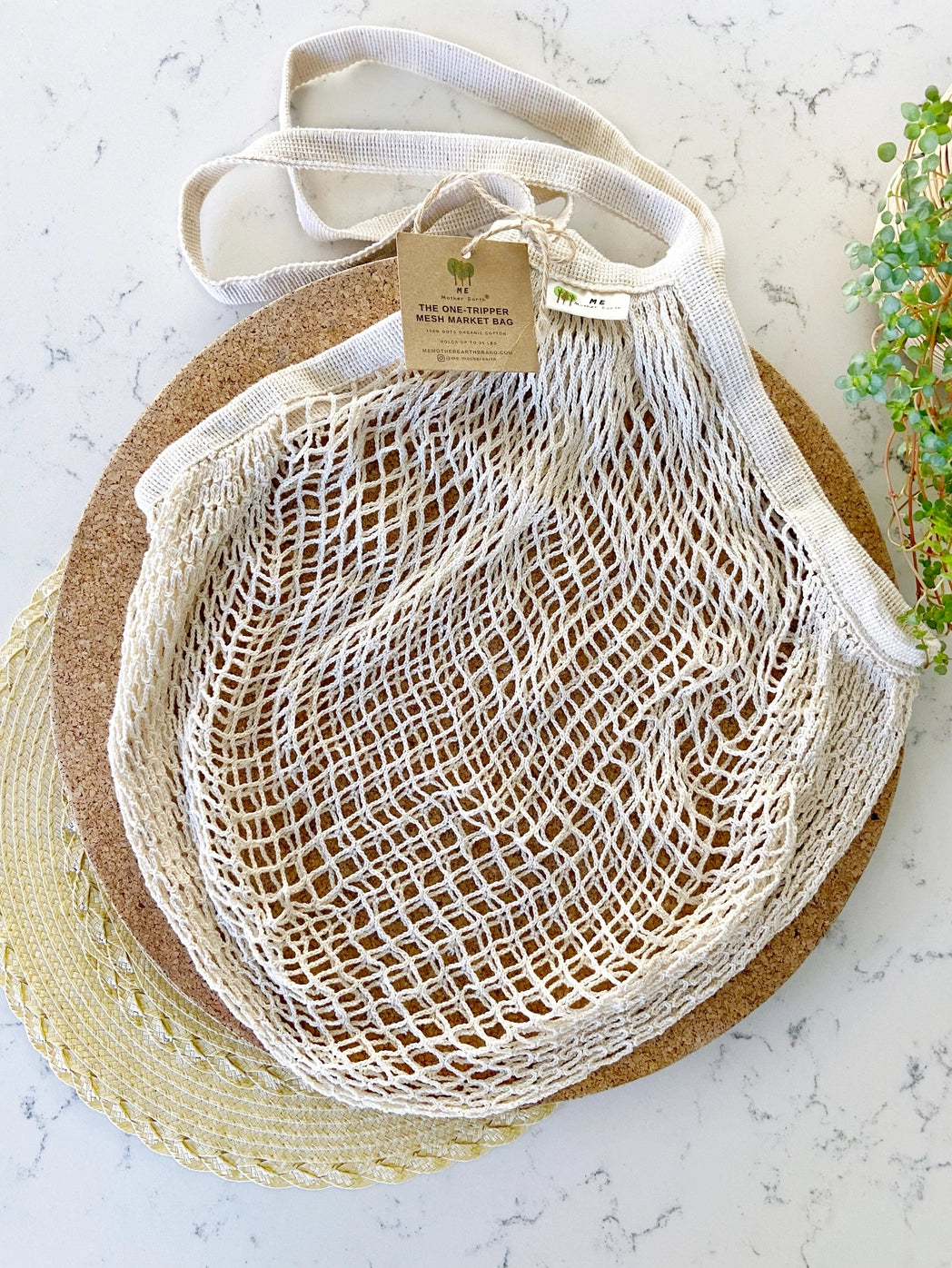 Mesh French Market Bags - "The One Tripper"