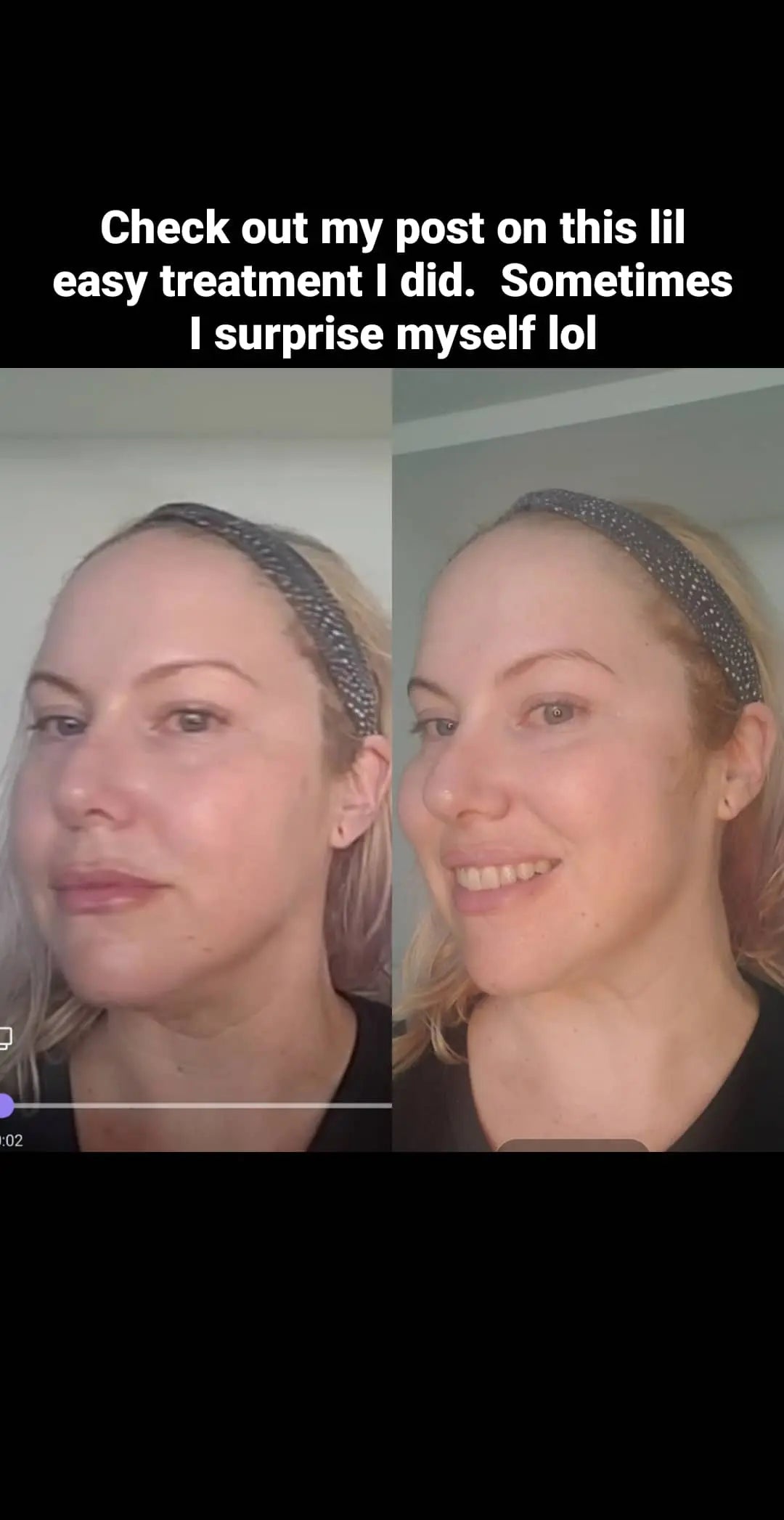 Women results after using Clareblend